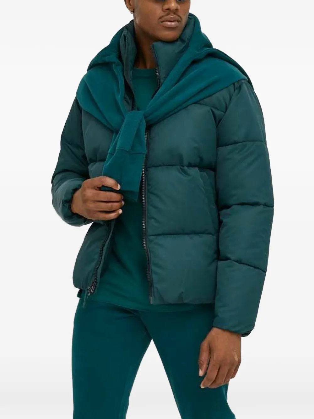 Abercrombie & Fitch short padded jacket - Green
