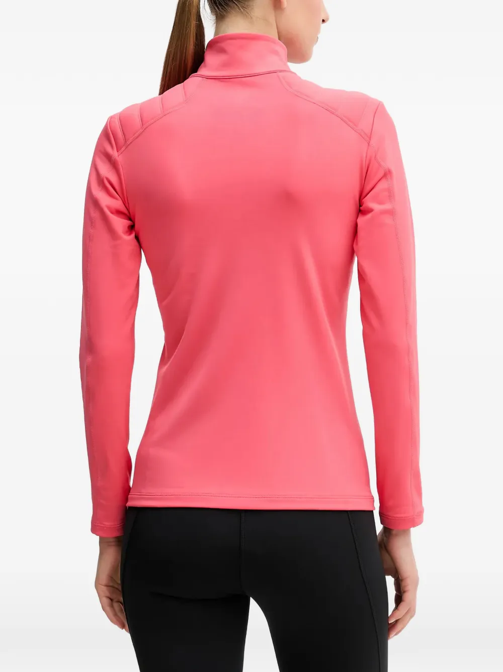  Descente Zip-fastening Logo-detail Ski Top - Pink 