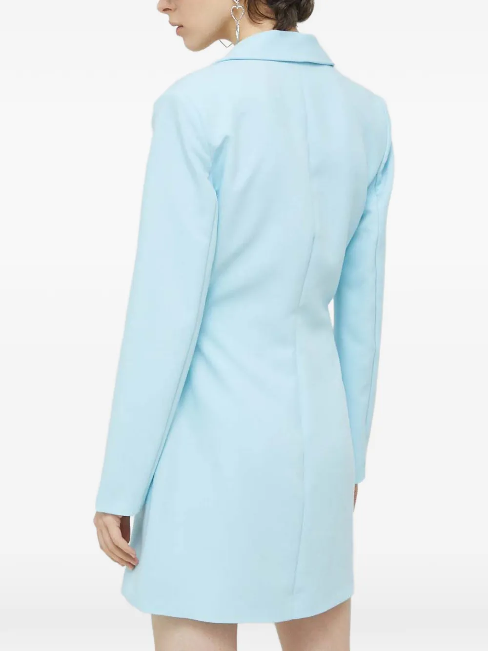  Abercrombie & Fitch Blazer Mini Dress - Blue 