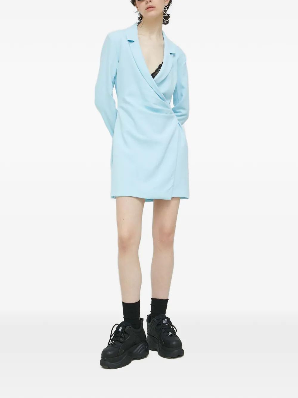 Abercrombie & Fitch blazer mini dress - Blu