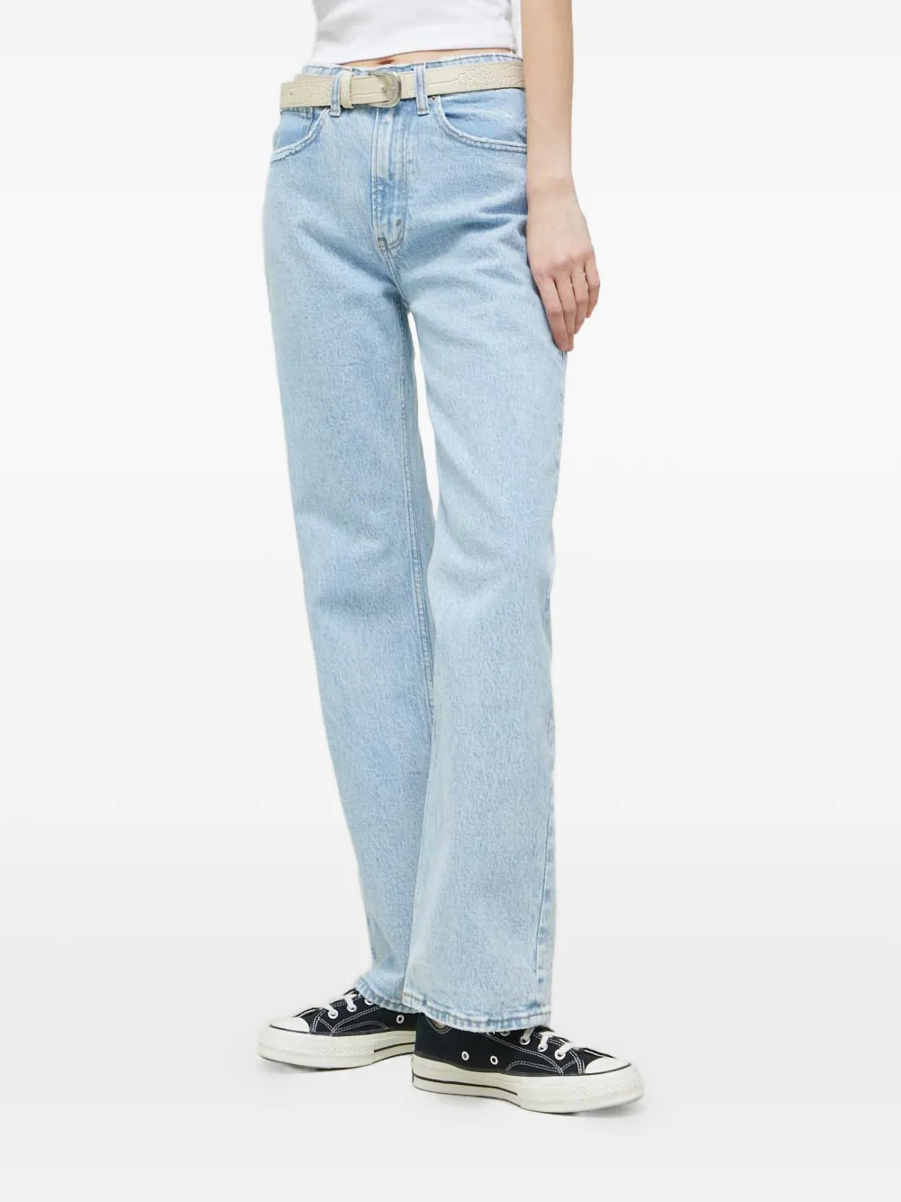 Abercrombie & Fitch Jeans con design a cinque tasche - Blu