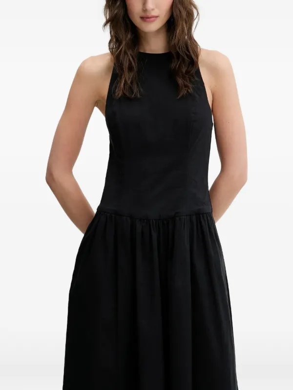 navy blue dress for baby girl Women's The A&F Mila Midi Dress | Women's Clearance main image 0