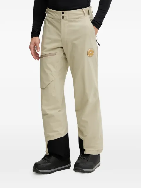 DESCENTE zip-detail ski trousers