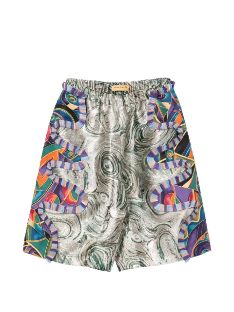 PENULTIMATE printed shorts