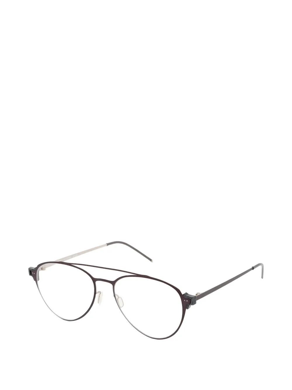  Myth 8 Xxi Browline Glasses - Purple 