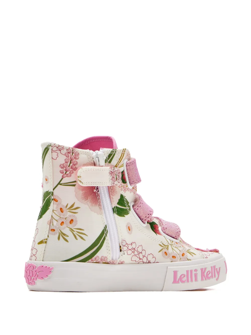 Lelli Kelly Carrie floral butterfly sneakers Beige