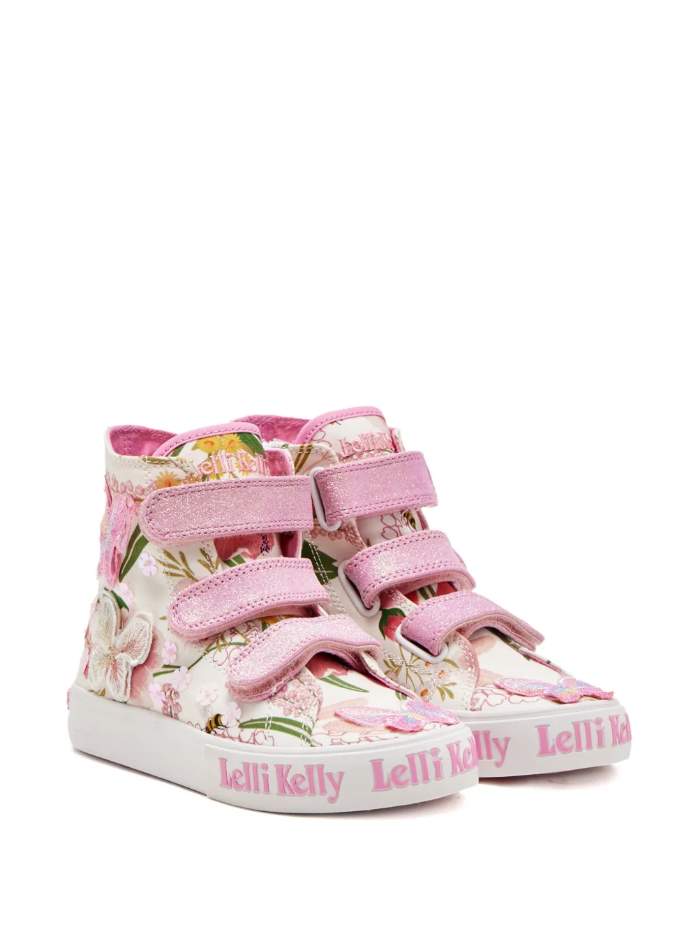 Lelli Kelly Carrie floral butterfly sneakers - Toni neutri