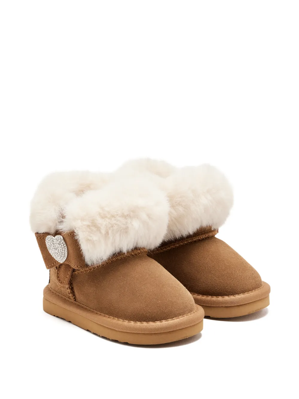 Lelli Kelly Zoey heart-embellished boots - Marrone