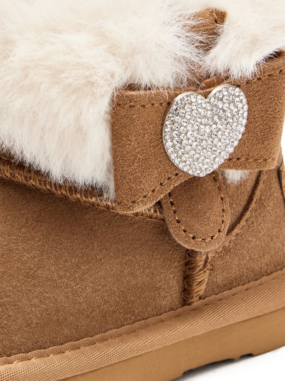 Lelli Kelly Zoey laarzen verfraaid met hart Bruin