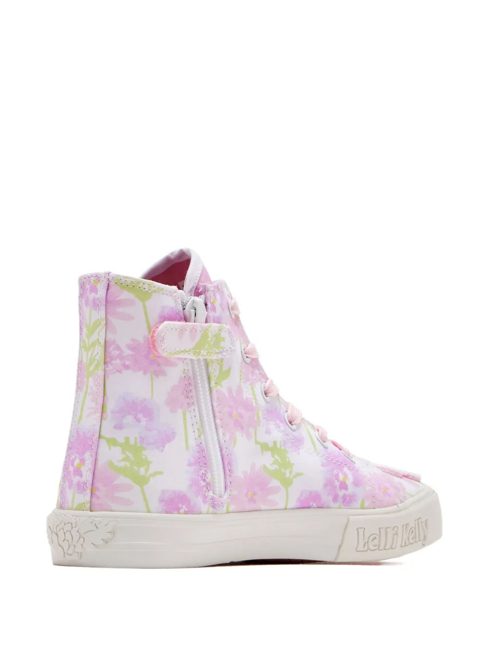 Lelli Kelly floral-appliqué sneakers Wit