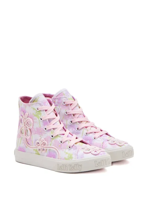 Lelli Kelly floral-appliqué sneakers