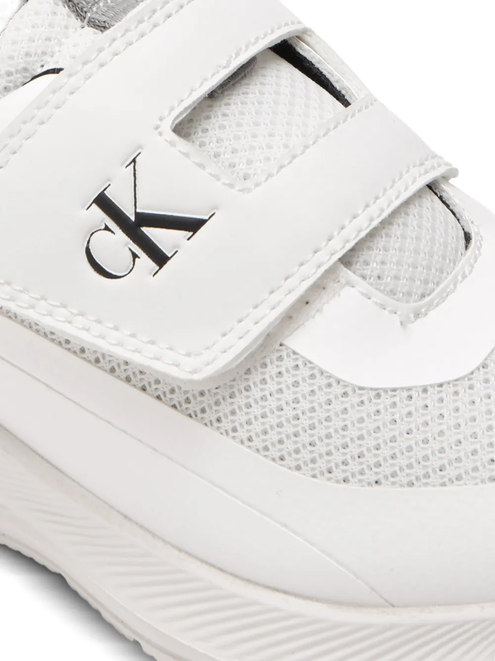 Calvin Klein Kids Sneakers met logoband Wit