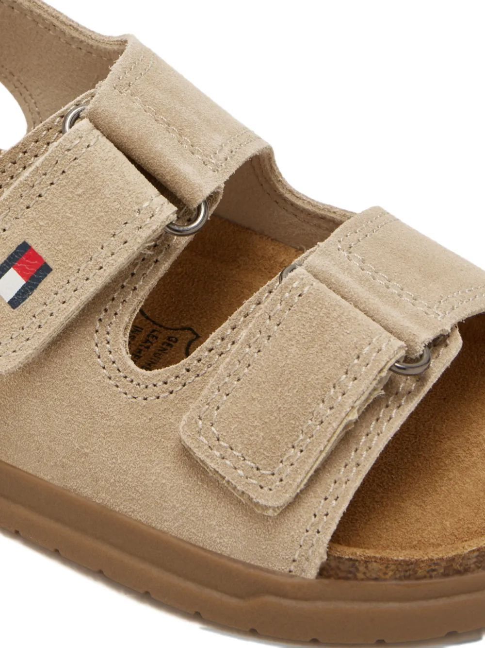Tommy Hilfiger Junior Francis sandalen met klittenband Beige