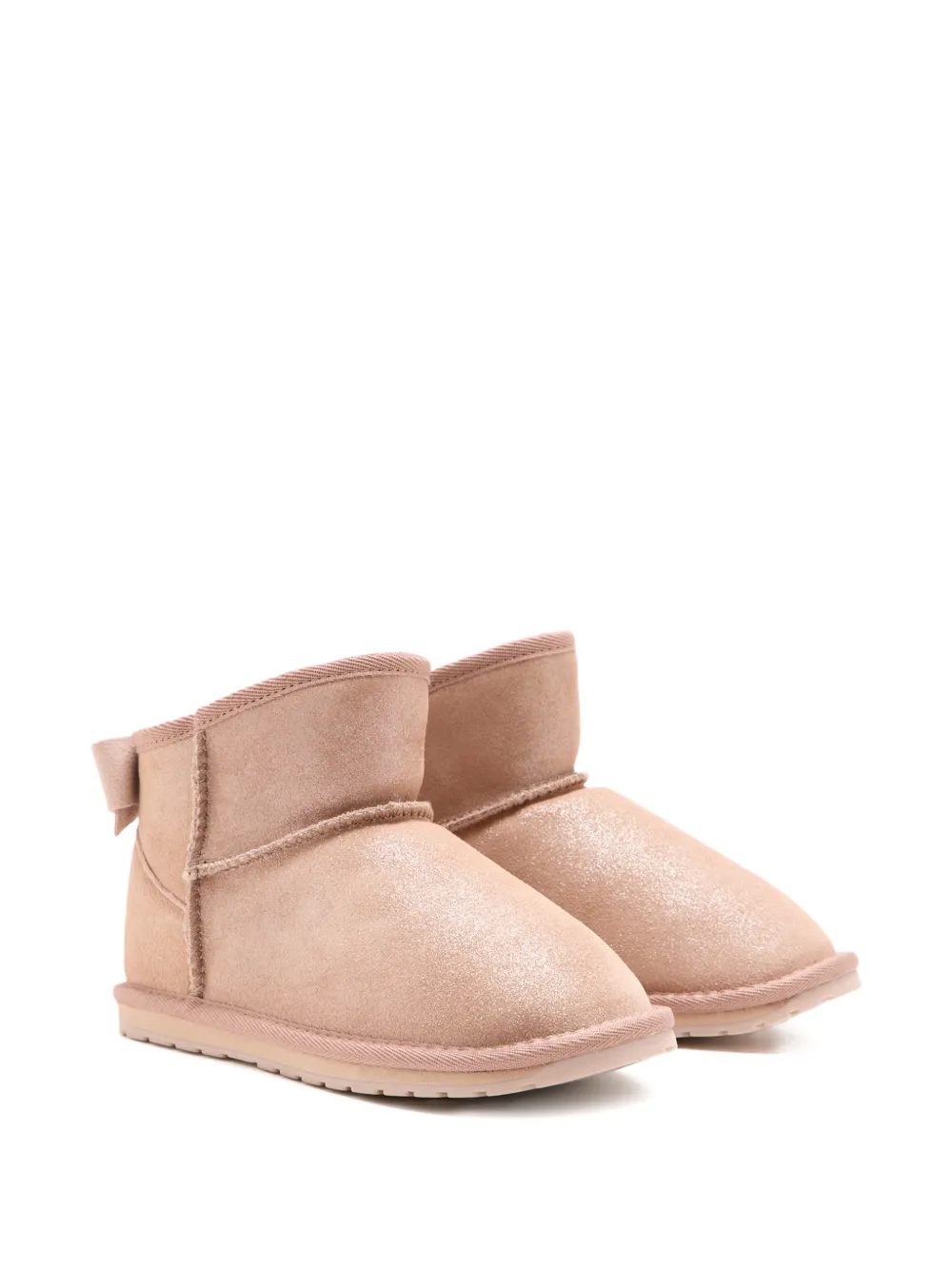 Emu Kids Stivali Rigel con fiocco - Rosa