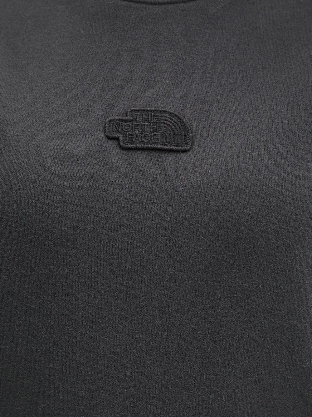The North Face Sweater met logopatch Zwart