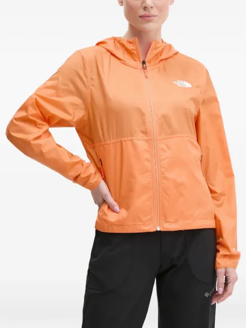 The North Face hooded zip performance track jacket