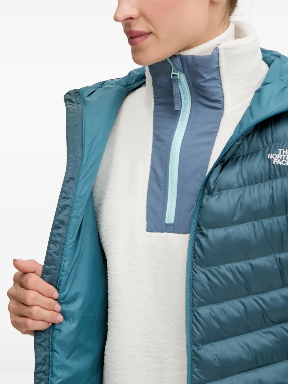 The North Face Huila gewatteerde parka met capuchon Blauw