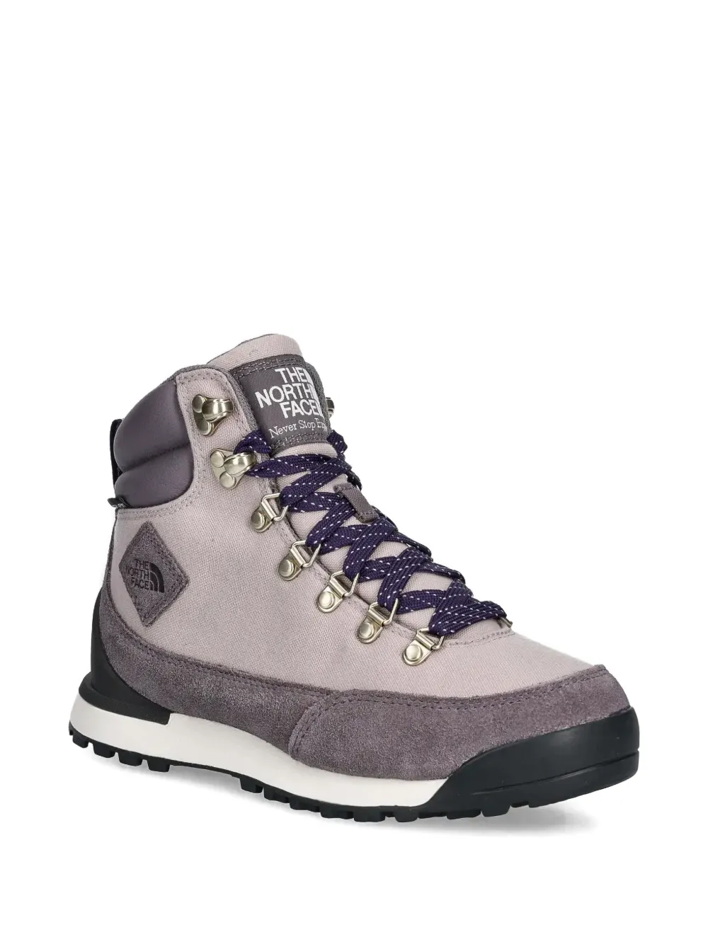 The North Face Back to Berkeley IV metallic veterlaarzen met ringlets Grijs