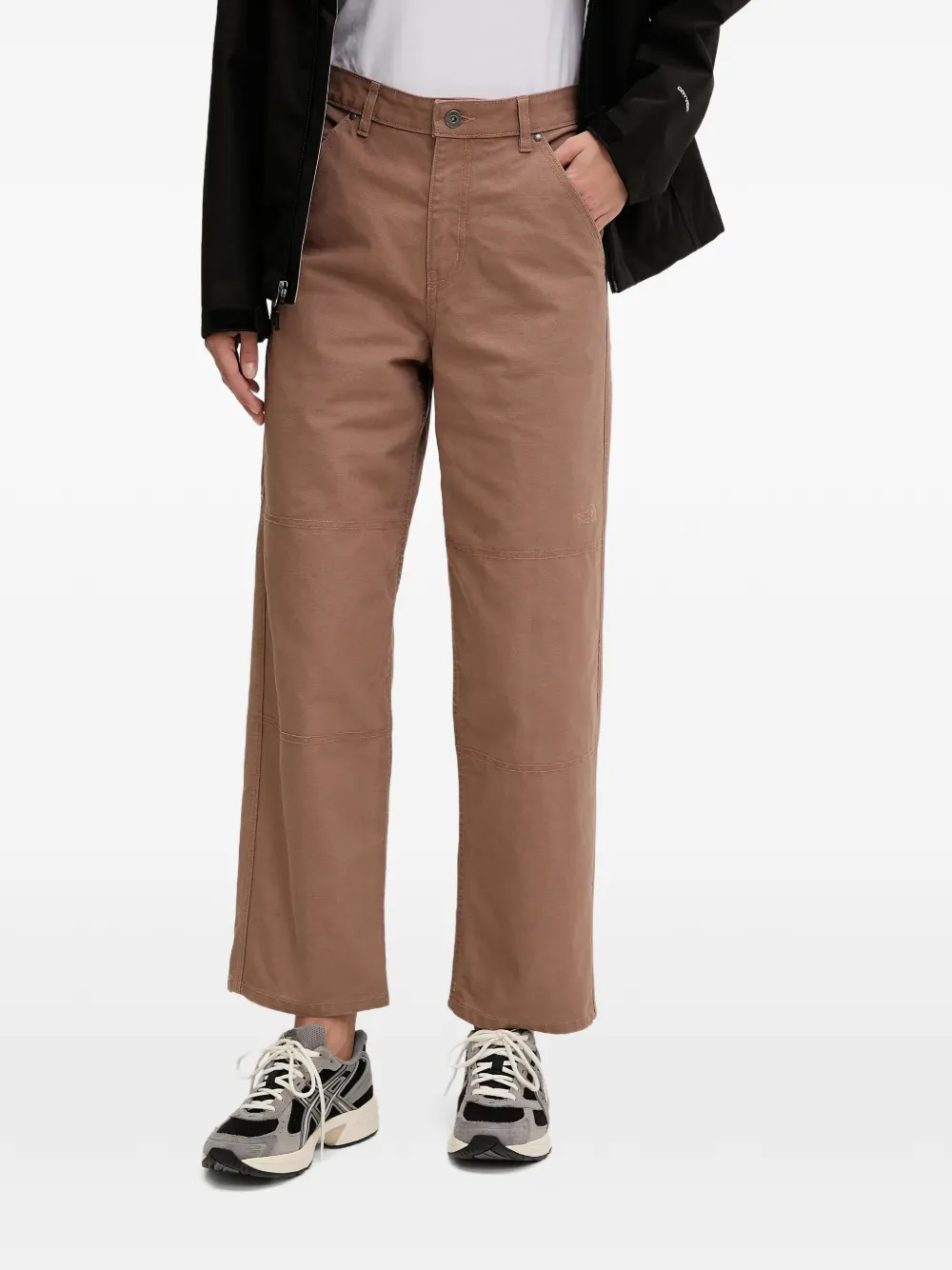 The North Face panelled trousers - Marrone