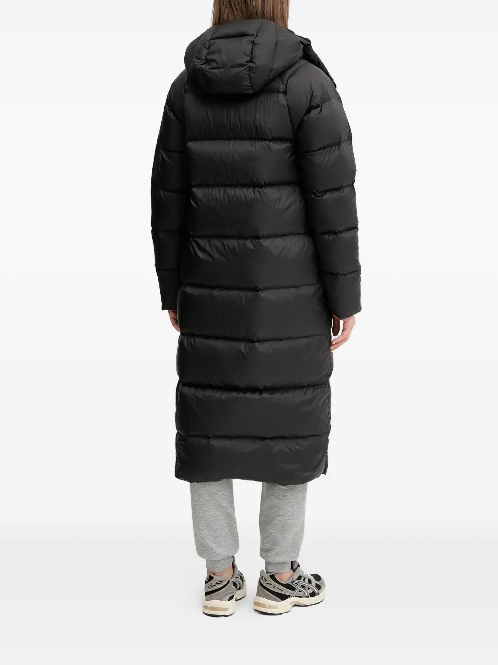  The North Face Hooded Puffer Coat - Black 