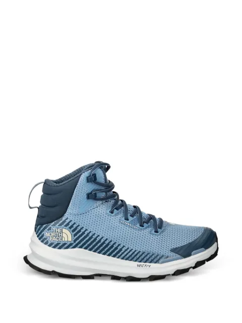 The North Face tenis altos con motivo de rayas