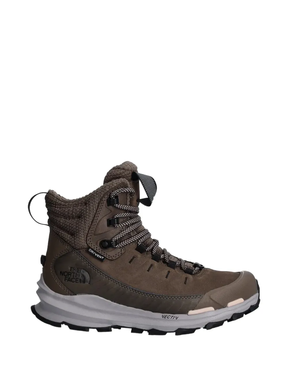 The North Face Lace-up Performance Sneakers In Brown