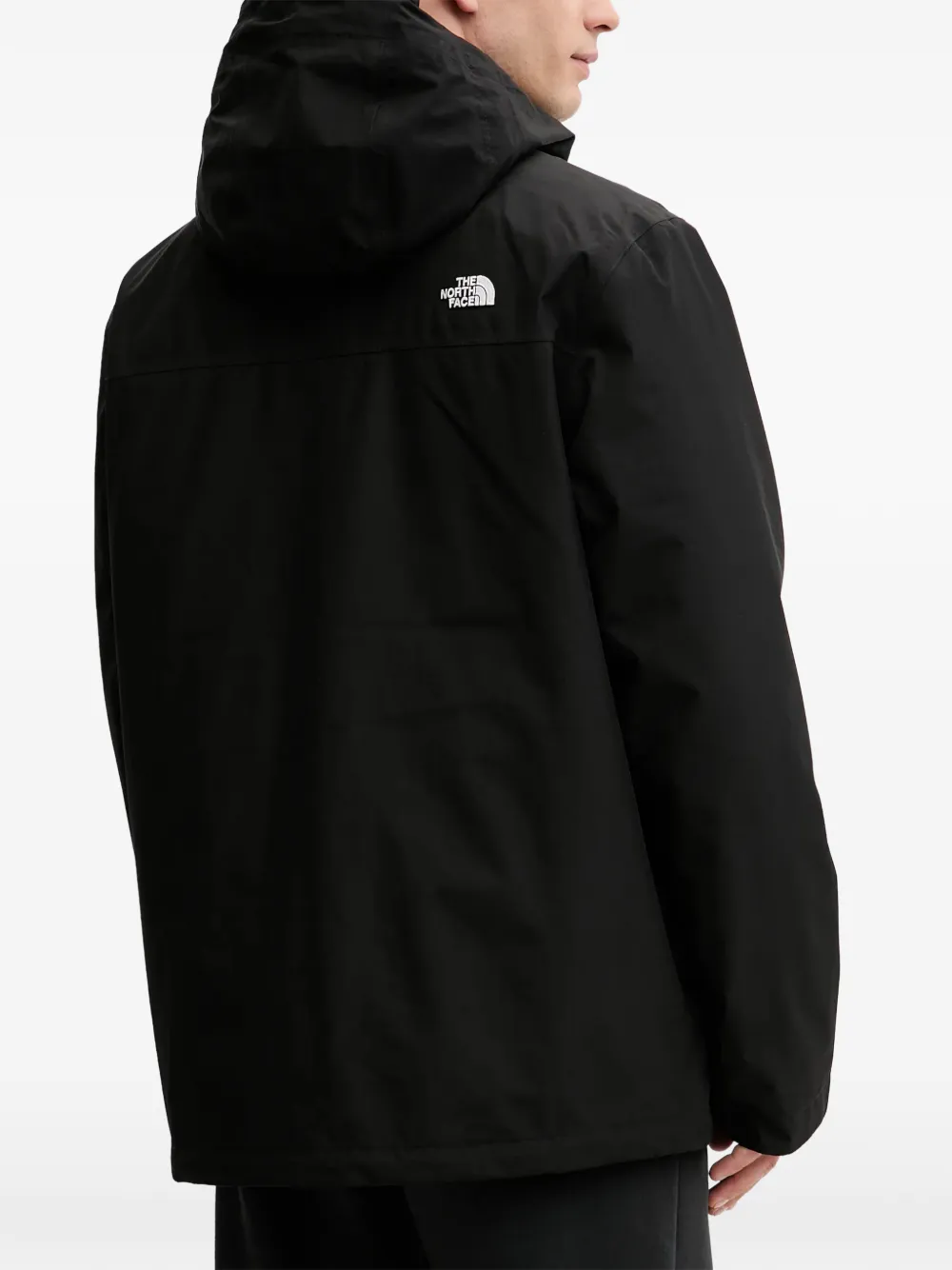 The North Face Jack met capuchon en rits Zwart