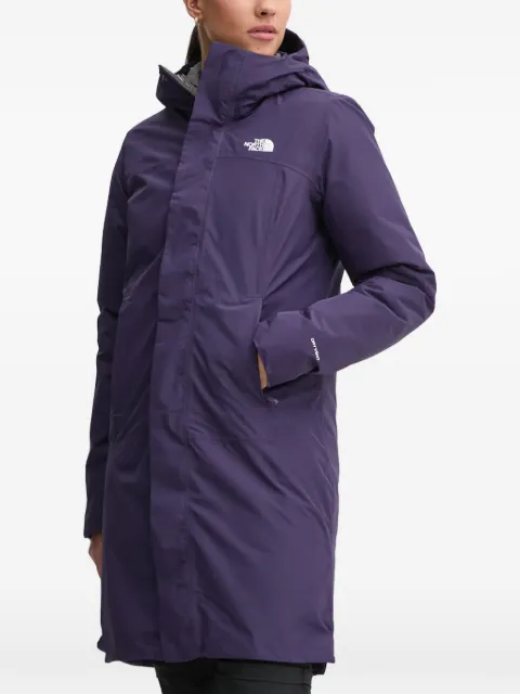 The North Face hooded performance jacket