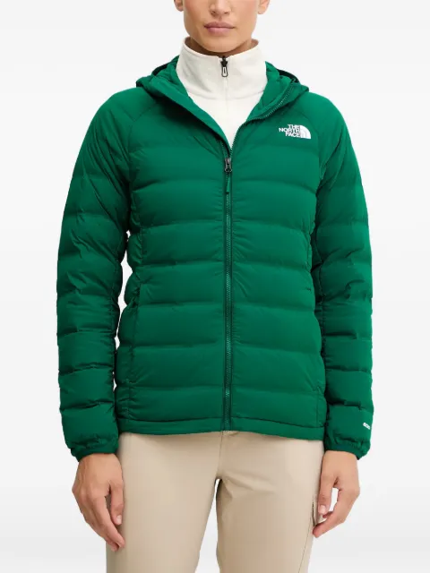 The North Face quilted hooded jacket