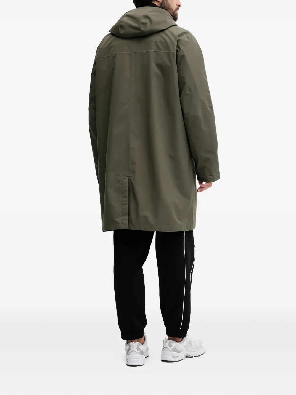 The North Face Jas met logoprint Groen