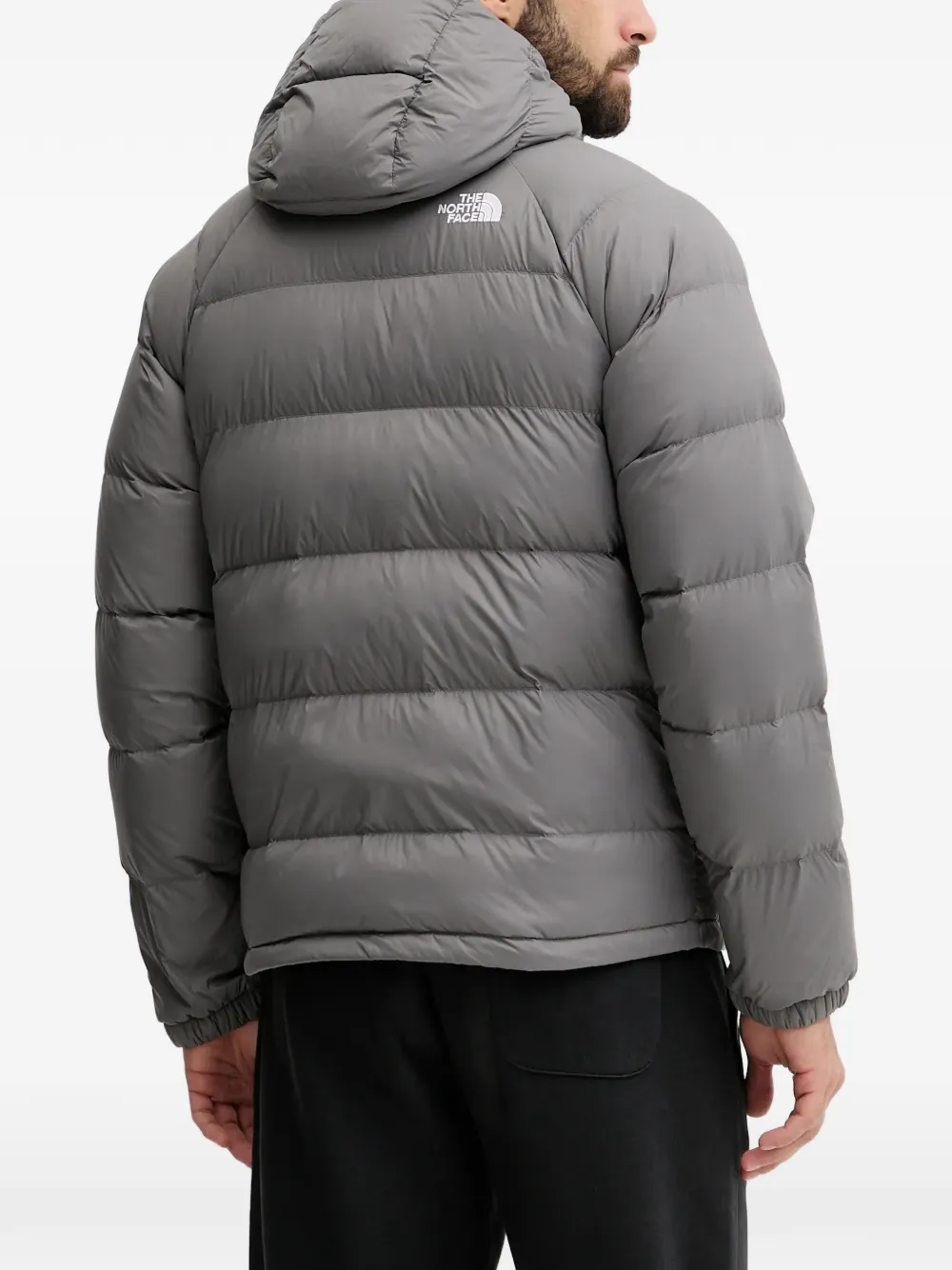 The North Face Gewatteerd jack met capuchon Grijs