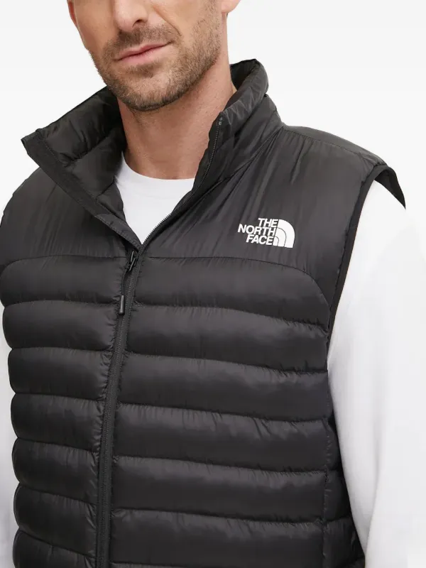 The North Face Colete Terra Peak Matelassê Com Zíper | Preto