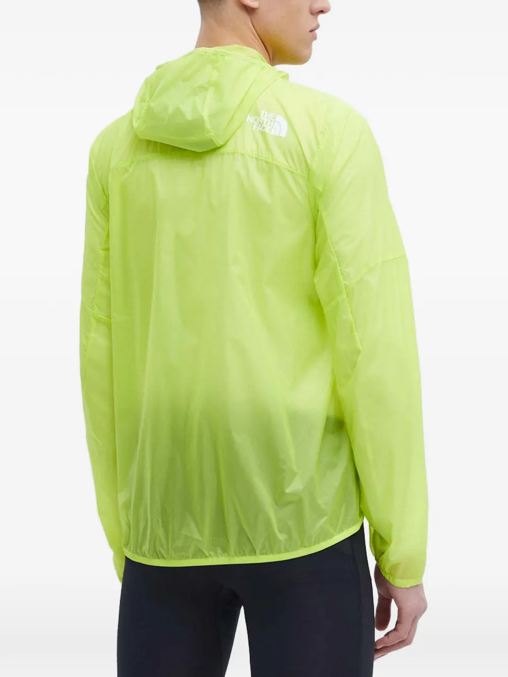 The North Face Windstream shell jack met capuchon Geel