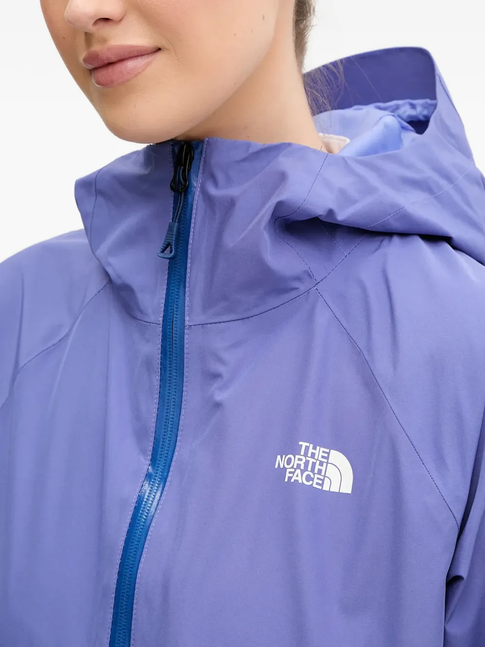 The North Face フーデッド カラーブロック ジャケット | パープル 