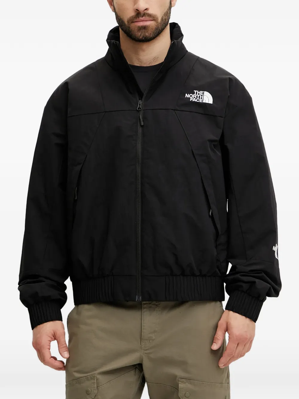 The North Face NSE logo bomber jacket - Nero
