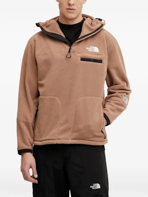 The North Face hooded zip hoodie