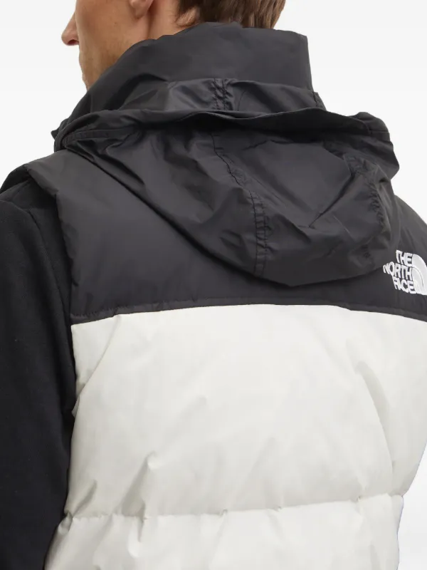 ことり　THE NORTH FACE ダウンベスト ホワイト/ブラック The North Face 1996 Retro Nuptse ダウンベスト | ホワイト | FARFETCH JP