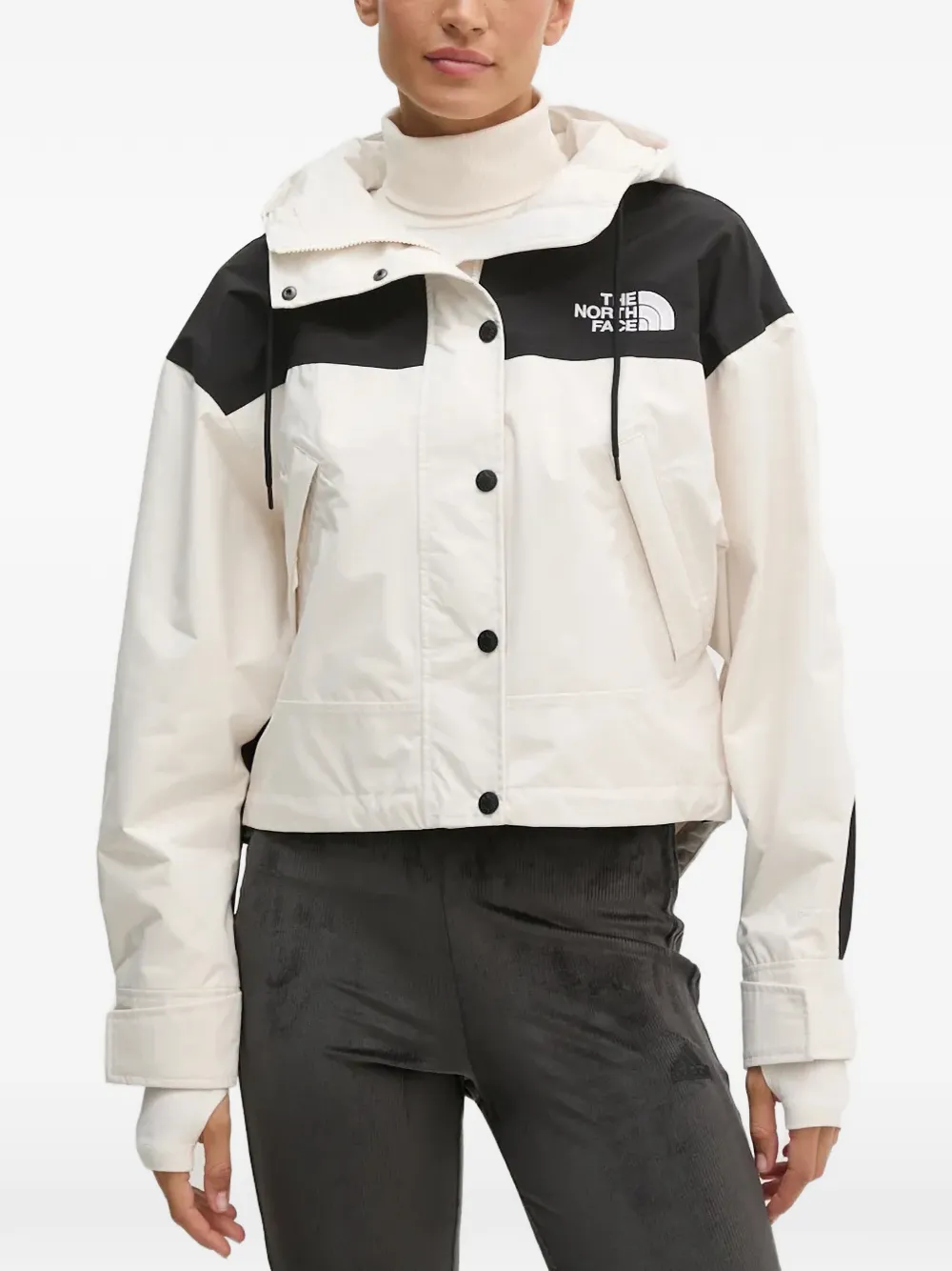 The North Face Reign On hooded button jacket - Toni neutri
