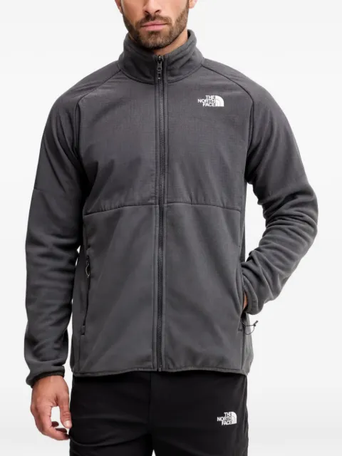 The North Face logo-print zip-up sweatshirt