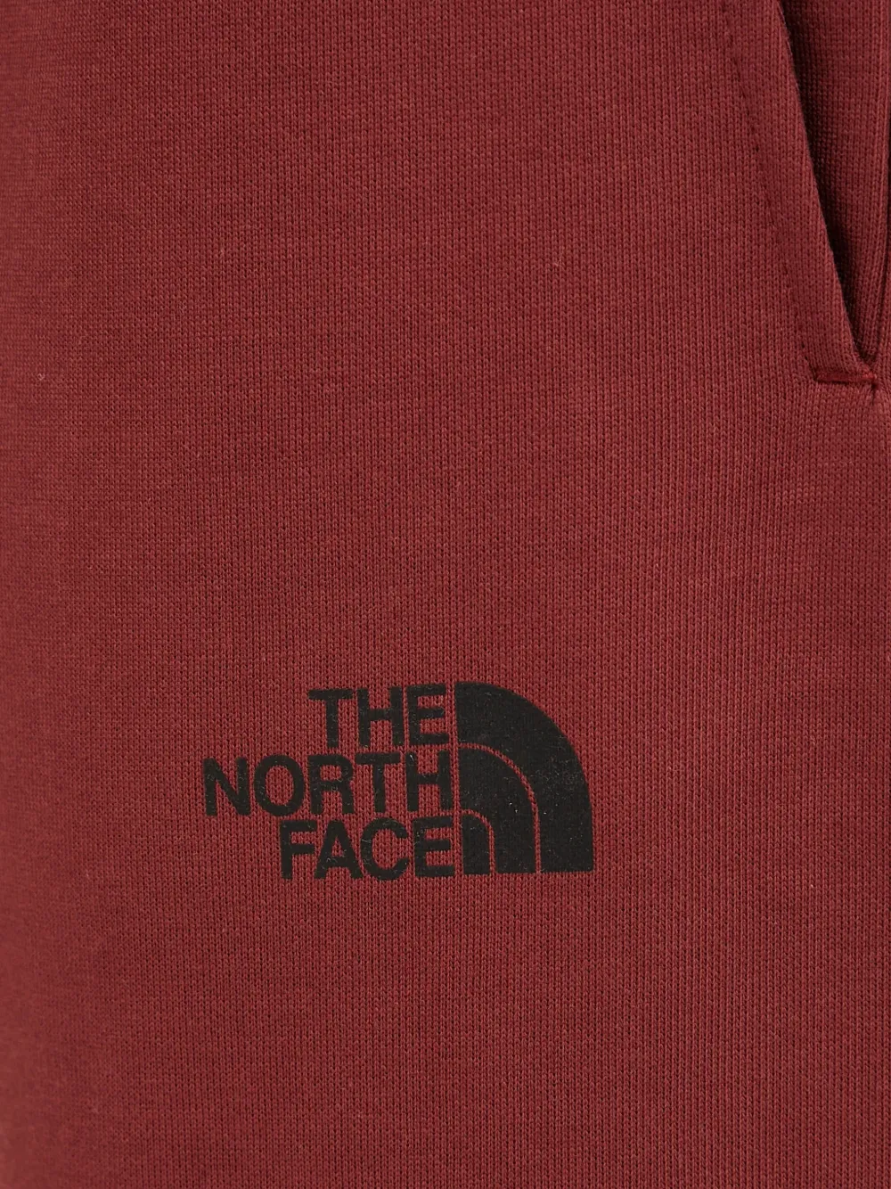 The North Face Broek met logoprint Rood