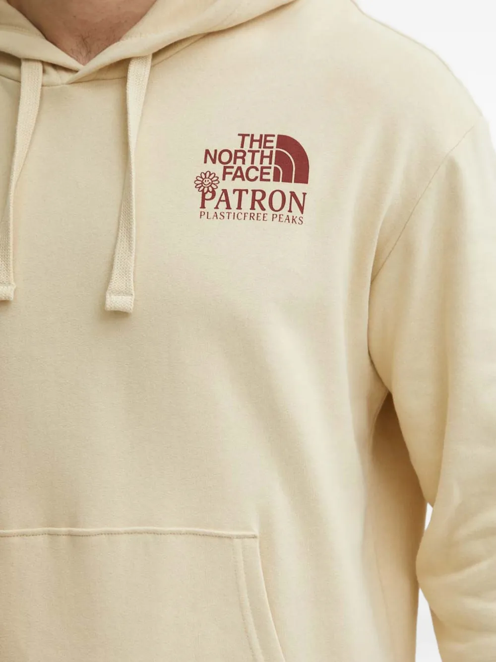 The North Face Hoodie met trekkoord Beige