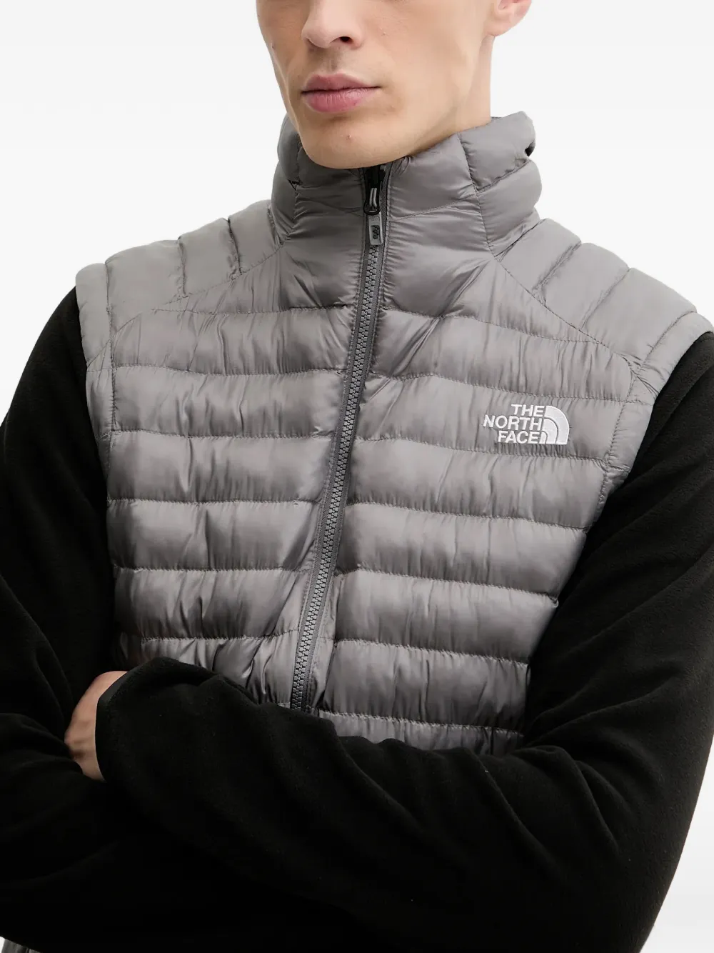 The North Face Huila gewatteerd jack met logo Grijs