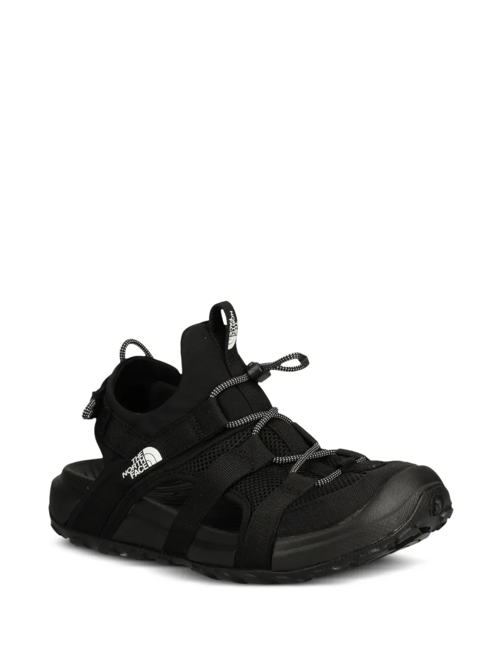The North Face Explore sandalen met klittenband en trekkoord Zwart