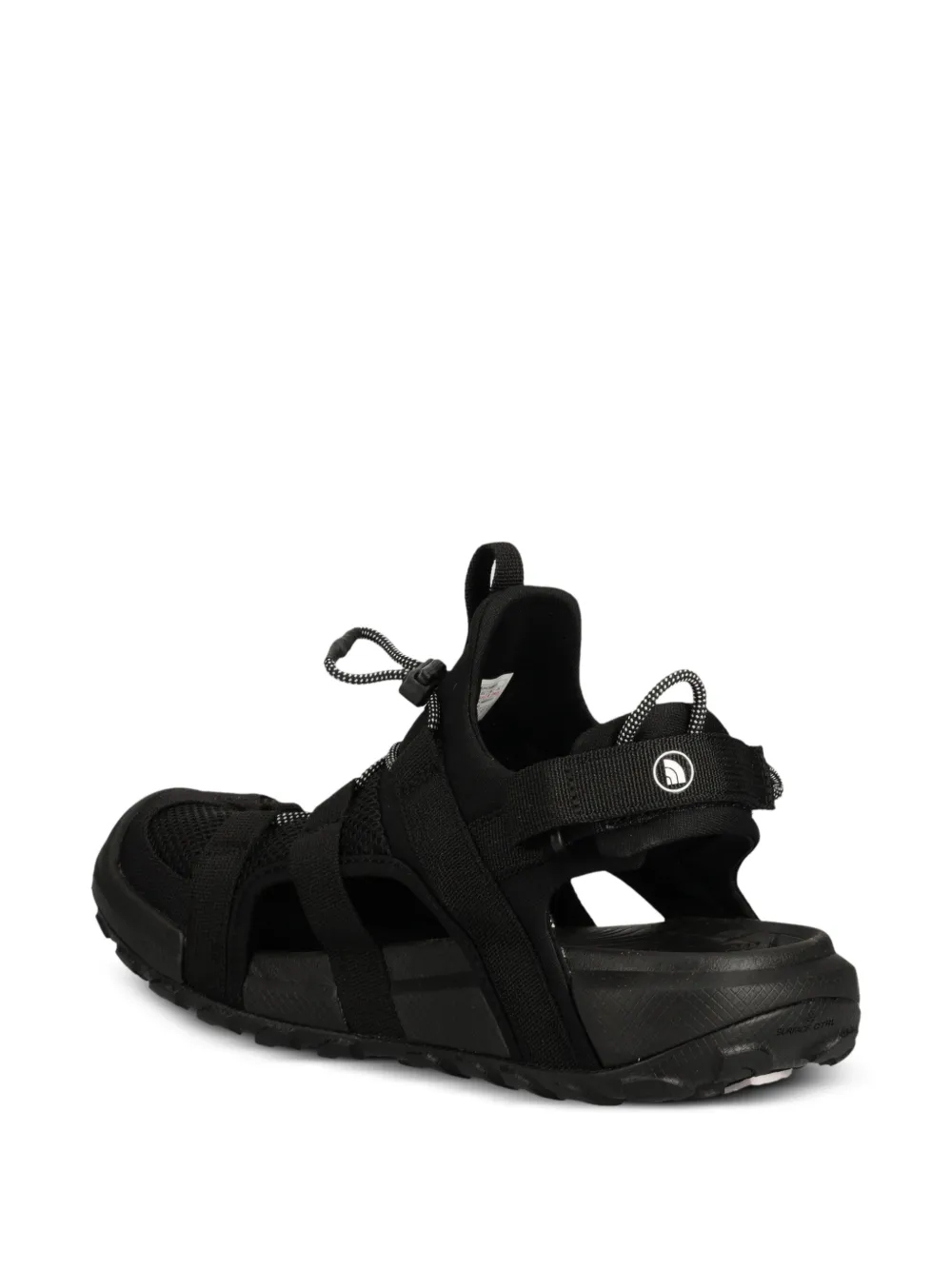 The North Face Explore sandalen met klittenband en trekkoord Zwart