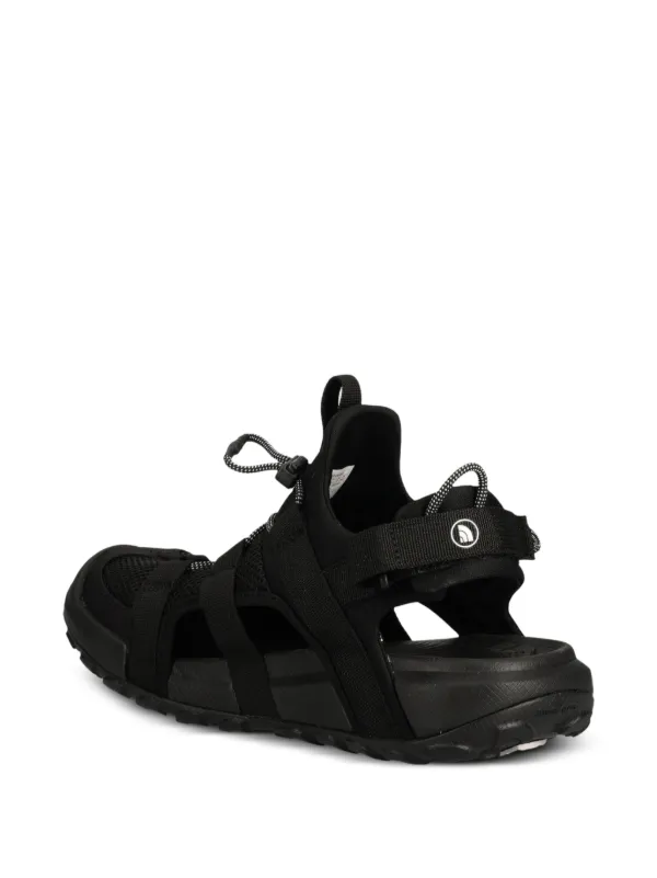 The North Face Explore touch-strap Drawstring Sandals | Black