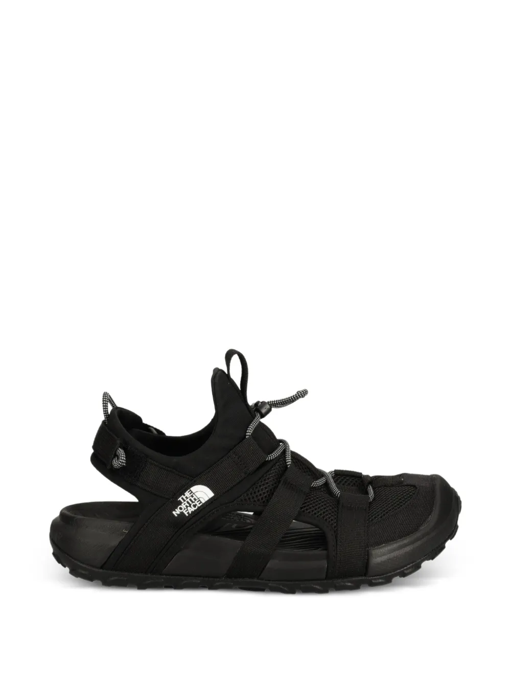The North Face Explore touch-strap drawstring sandals - Nero