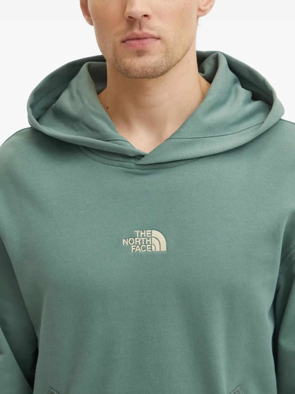 The North Face Hoodie met geborduurd logo Groen