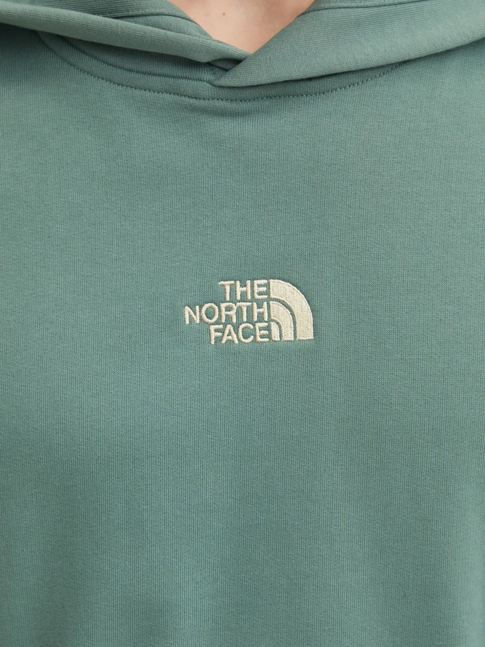 The North Face Hoodie met geborduurd logo Groen