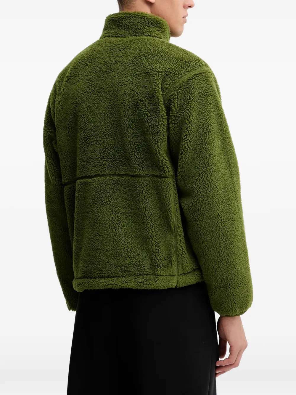  The North Face Zipped Fleece Jacket - Green 