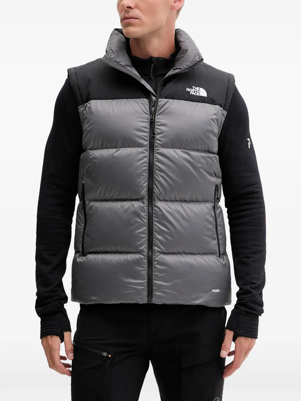 The North Face Diablo Down 2.0 quilted padded jacket - Grau